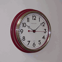 Sterling & Noble Wall Clock Self Powered Spy Camera (50 hours)